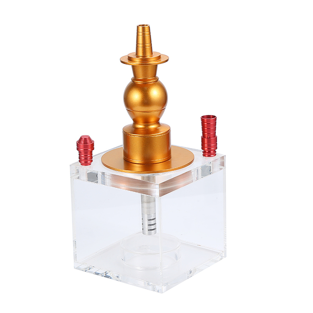 High Quality Acrylic Cube Hookah