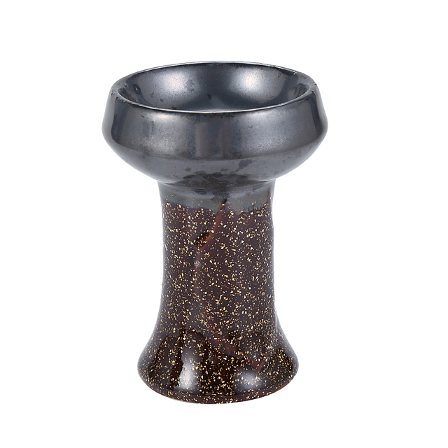Ceramic Hookah Bowl 100% Clay Ceramic with Glaze Big Shisha Hookah Tobacco Bowl Funnel for Hookah Smoking